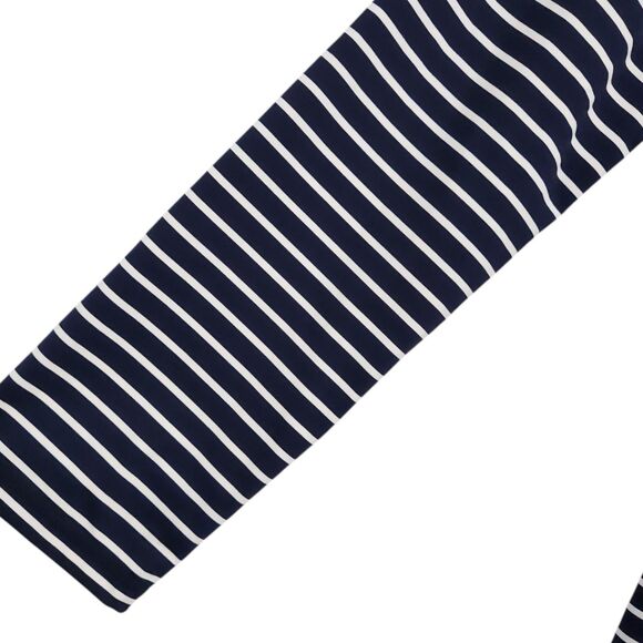 Garnet Hill Signature‎ Rash Guard XL Striped Blue White Longsleeve Swimwear - Picture 6 of 10